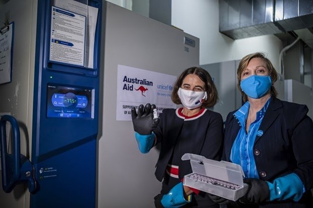 L Australie achève son engagement de partager des doses de vaccin anti-COVID-19 avec le Vietnam